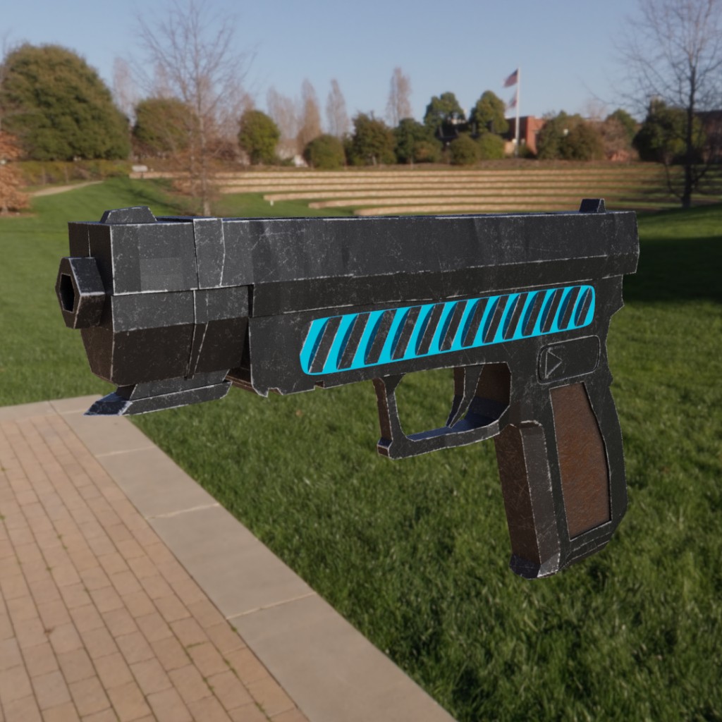 Sci Fi Pistol Gun preview image 1